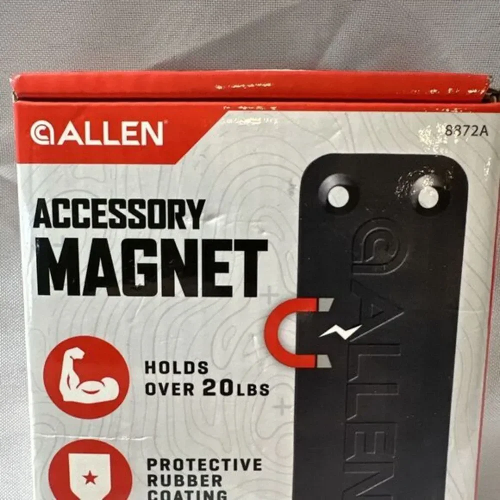 Allen‎ Accessory Magnet Holds Over 20 Lbs Multiple Uses 8872A